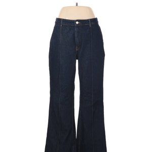 MNG Denim Flare Trousers, Vintage Inspired